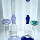 12” Straight Skull Tube W/ Honeycomb Perc