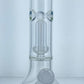 King Volcano 12" Straight Tube w/ Color & Showerhead Perc