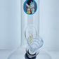 8" Graphic Bubble Beaker With Ice Catcher