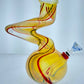 7” Wrap Rake Multicolor Kink Bubble Beaker