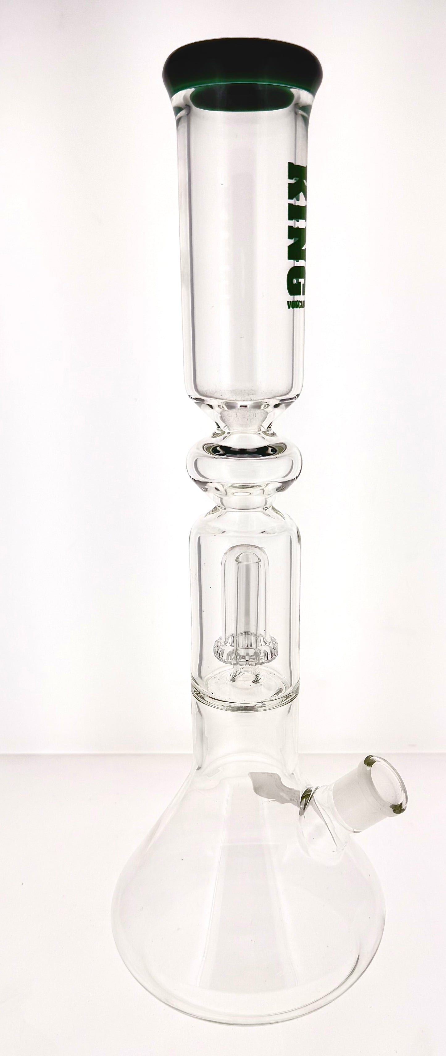 King Volcano 16" Beaker w/ Showerhead & Ice Catch