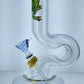 11” Graphic Animal Kink Bubble Beaker