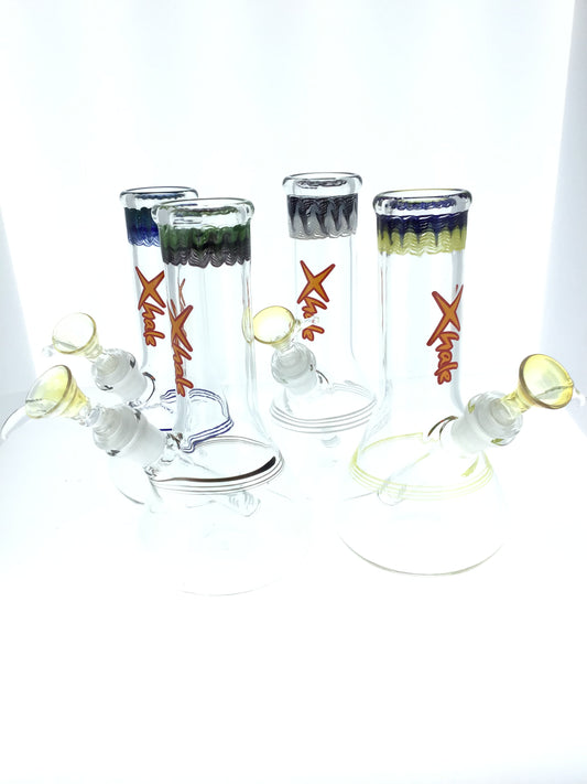 8” Xhale Rake Color Accent Beaker