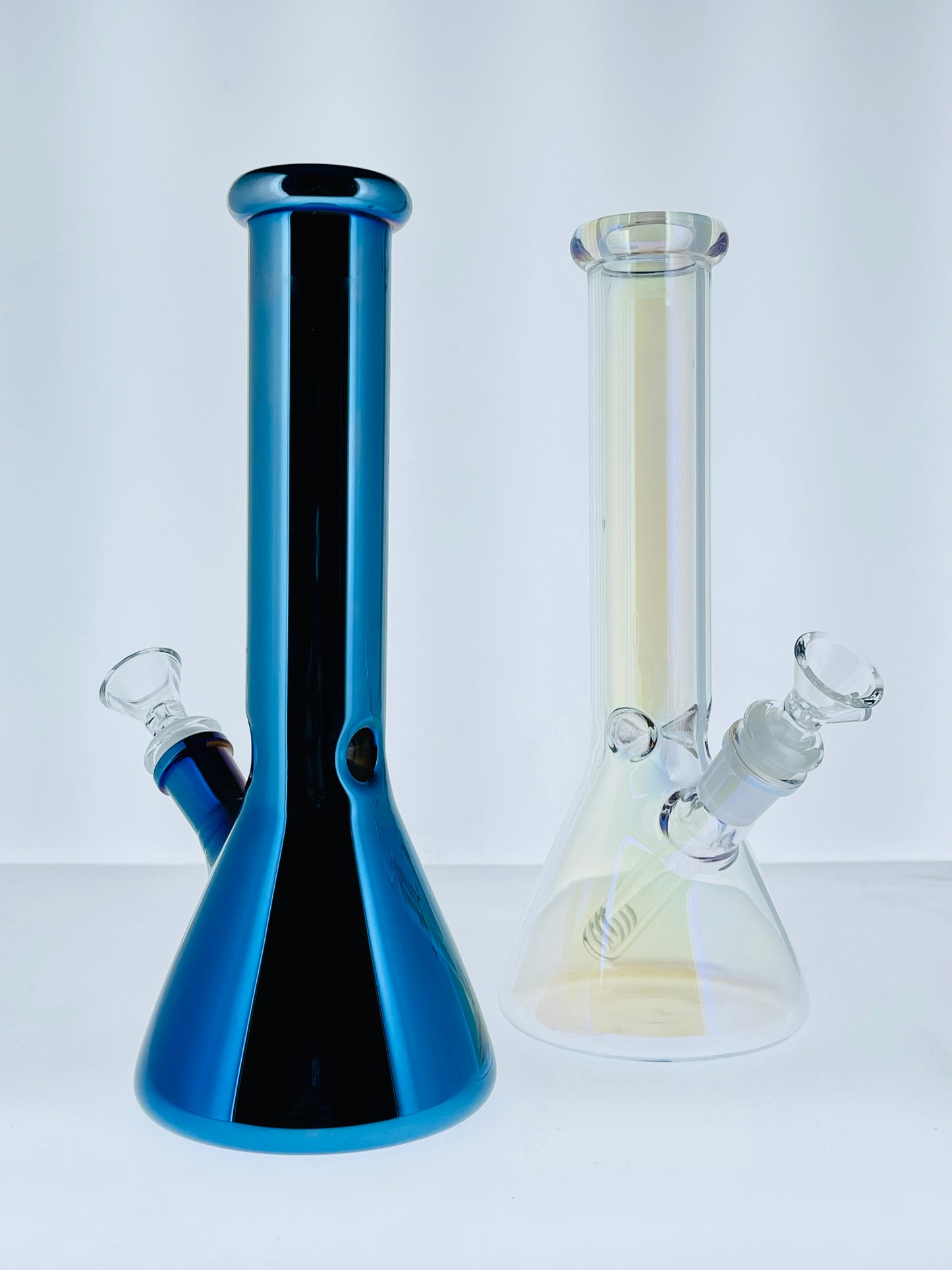 10" Holographic Beaker w/ Ice Catch