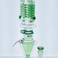 Phoenix Star 18" Triple Glycerin Beaker w/ Hourglass Perc