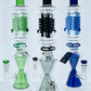 Phoenix Star 18" Triple Glycerin Beaker w/ Hourglass Perc