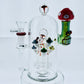 7" Mushroom Bottle Rig w/ UFO Perc