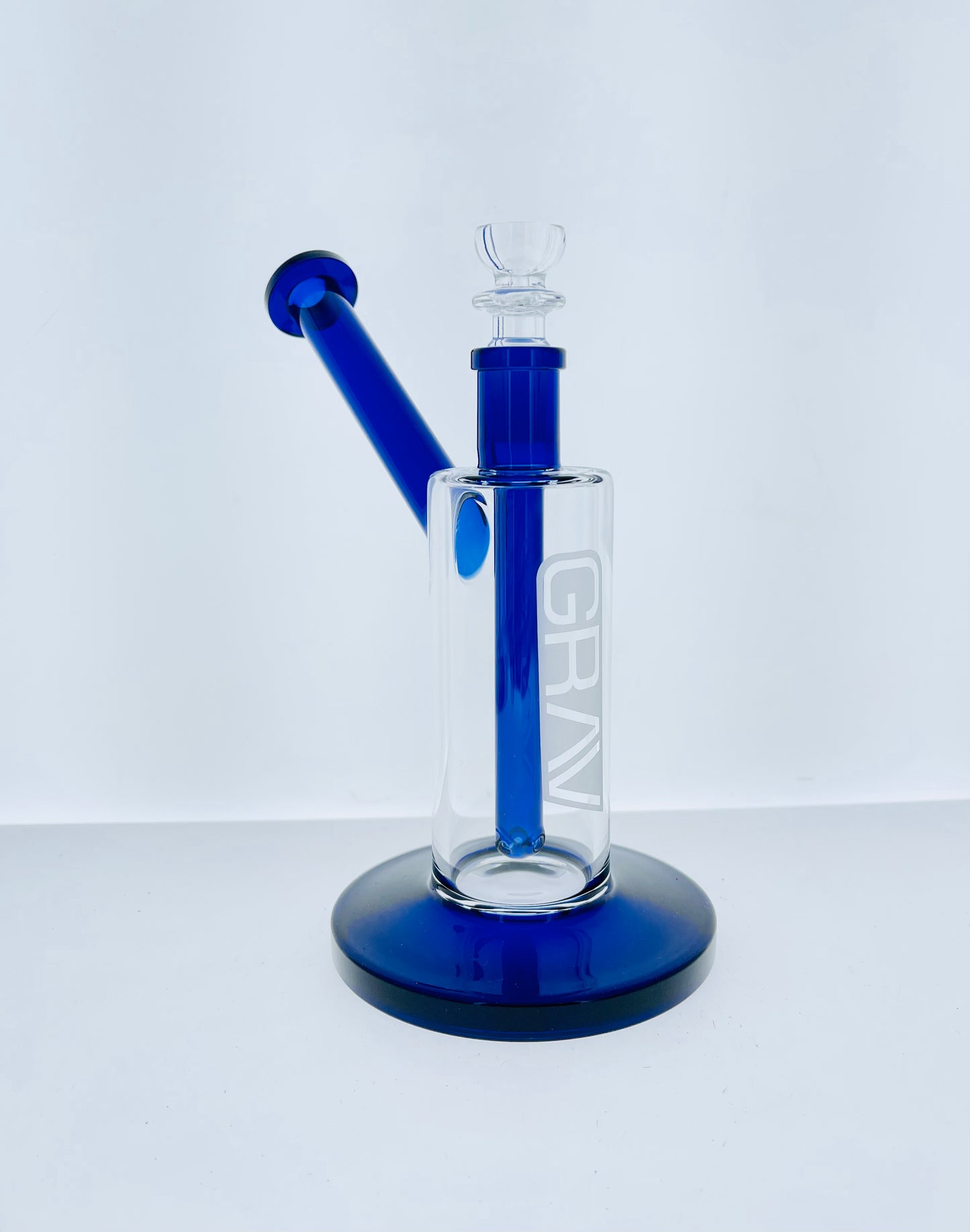 7" Grav Bubbler w/ Color Base