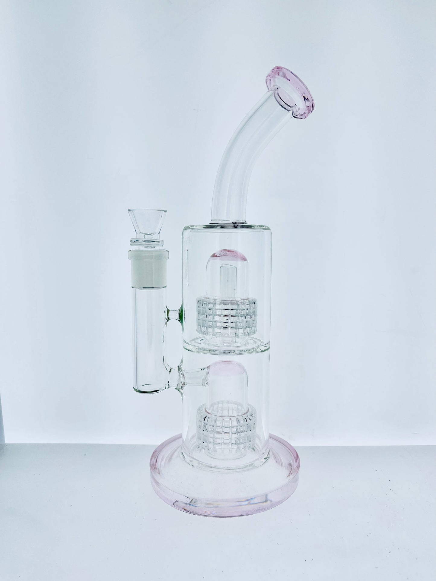 11" Double Matrix Perc Rig w/ Color Accents