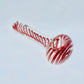 4" Pink Line Swirl Hand Pipe