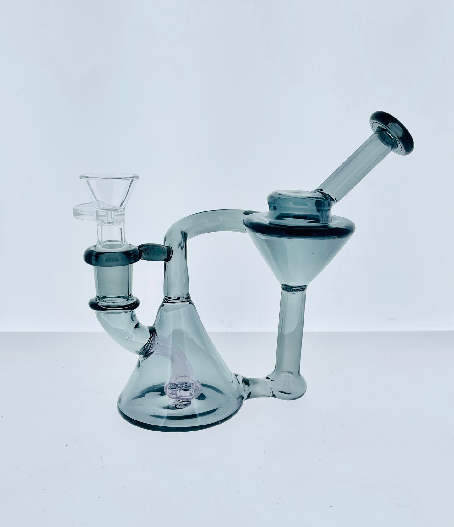 6" Full Color Recycler w/ Showerhead Perc