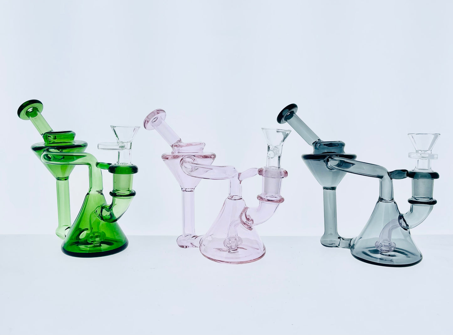 6" Full Color Recycler w/ Showerhead Perc