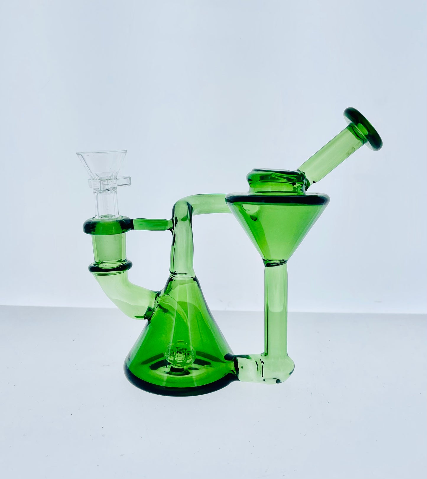 6" Full Color Recycler w/ Showerhead Perc