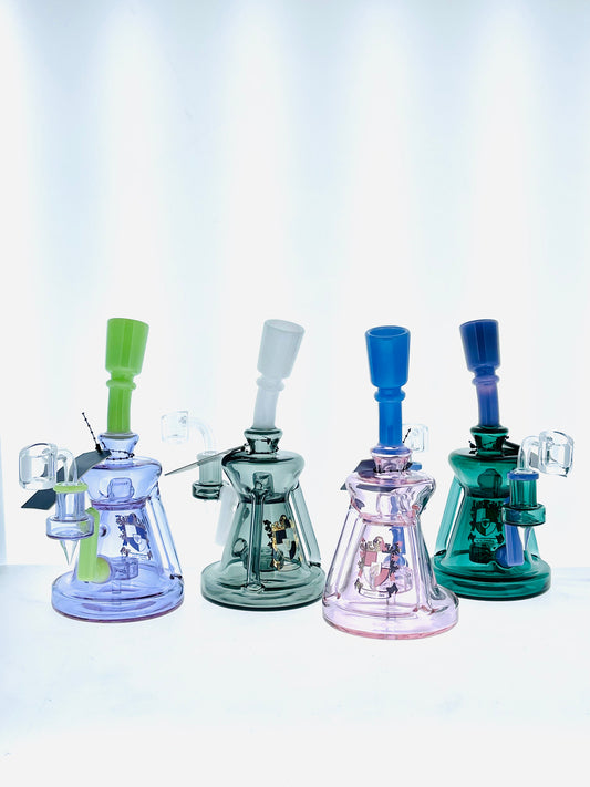 8" Phoenix Star Color Recycler w/ Double Uptake & Splash
