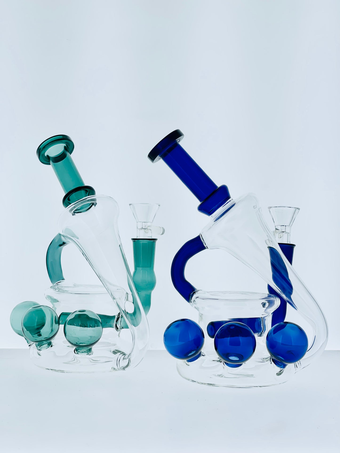 8" Triple Ball Rig w/ Stemline Perc