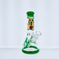 10" Painted Themed Beaker