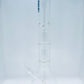 King Volcano Double Showerhead Tree Perc Ice Catch Beaker 21.5"