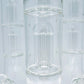 King Volcano Double Showerhead Tree Perc Ice Catch Beaker 21.5"