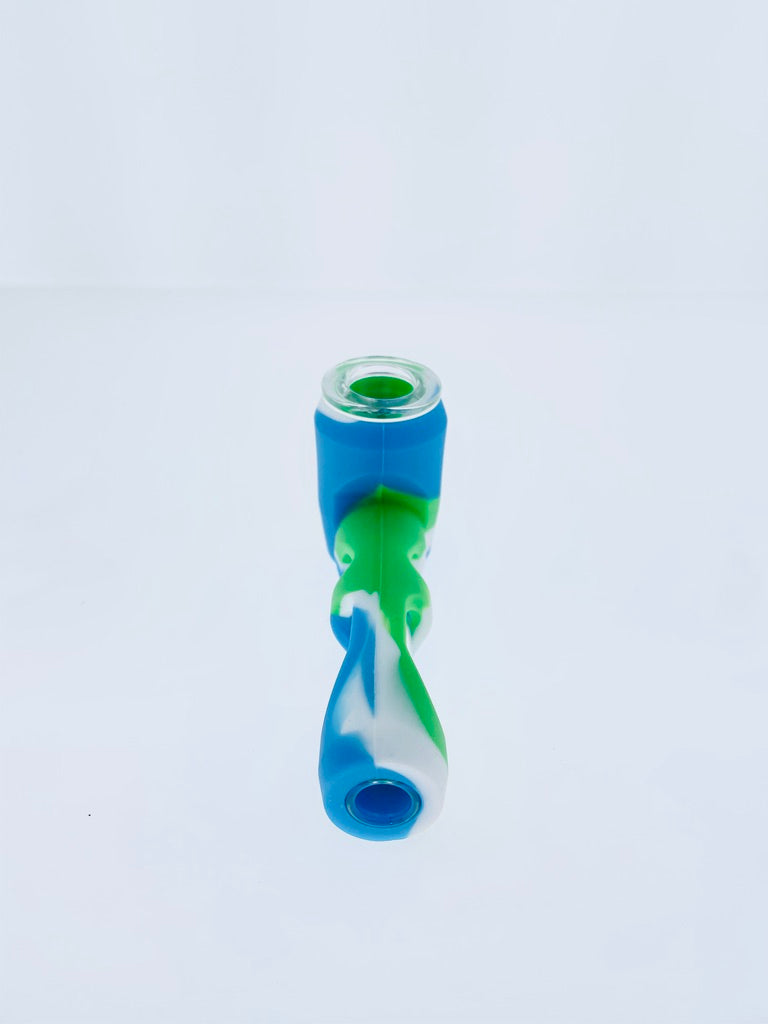 Silicone Hammer with Glass Chamber