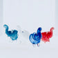 Glass Elephant Pipe Small