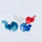 Glass Elephant Pipe Small
