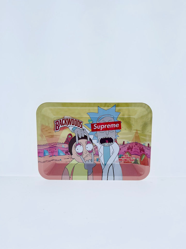 Backwoods Rick and Morty Tray