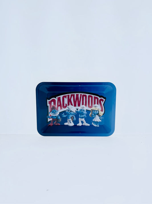 Backwoods Smurfs Tray