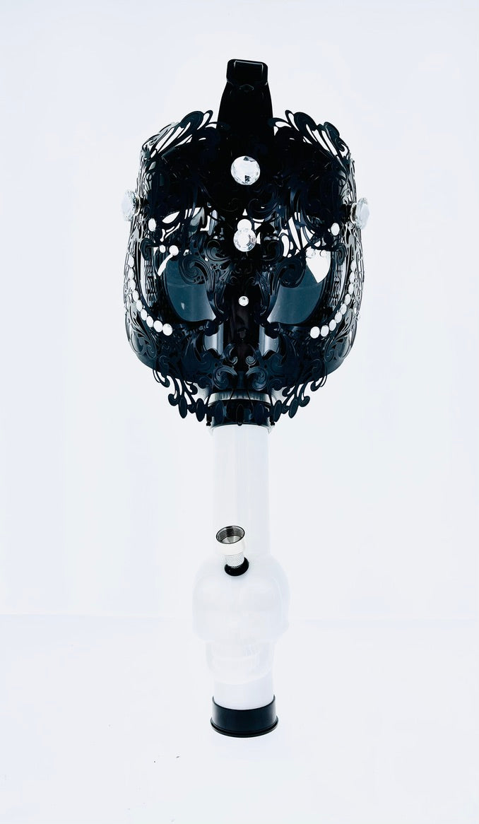 Carved Metal Gas Masks