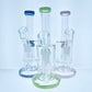 8" Tree Perc Rig Assorted Colors