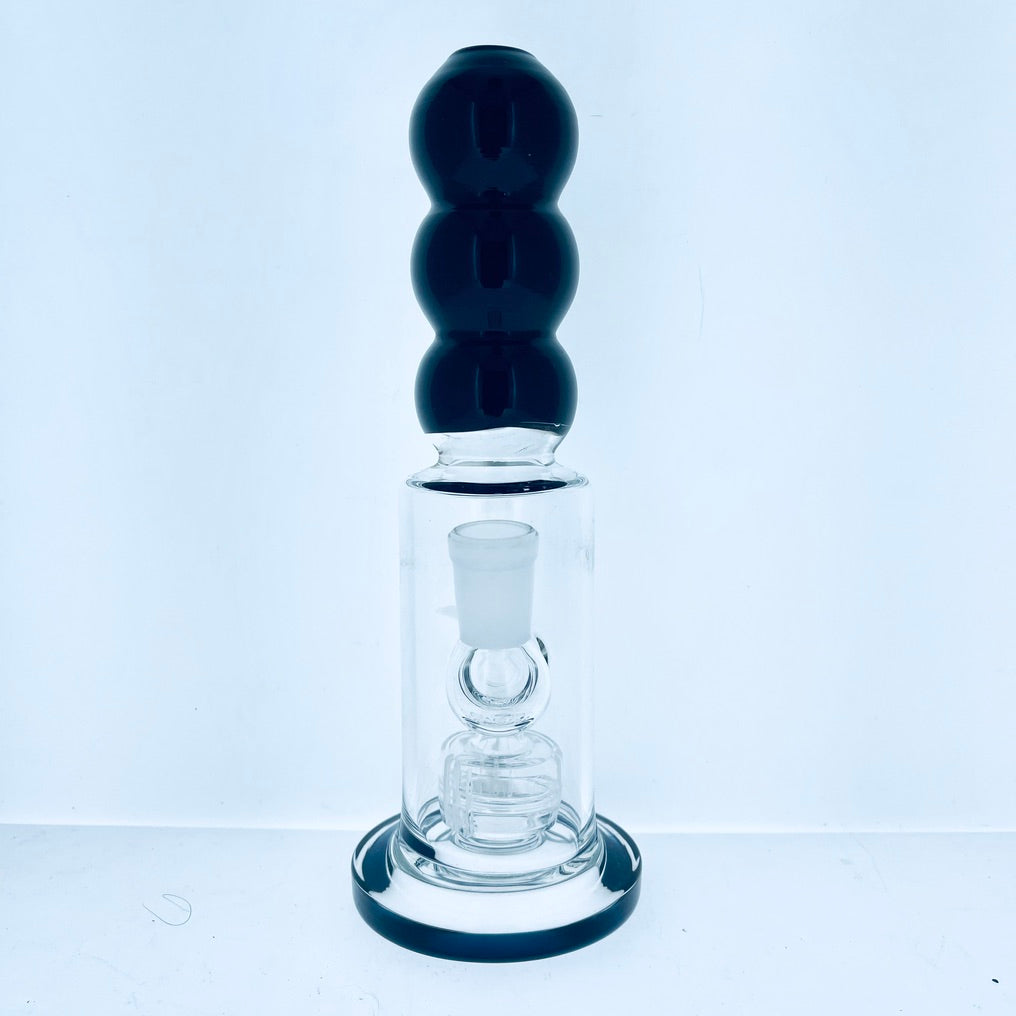 8.5" Stacked Bubble Rig w/ Perc
