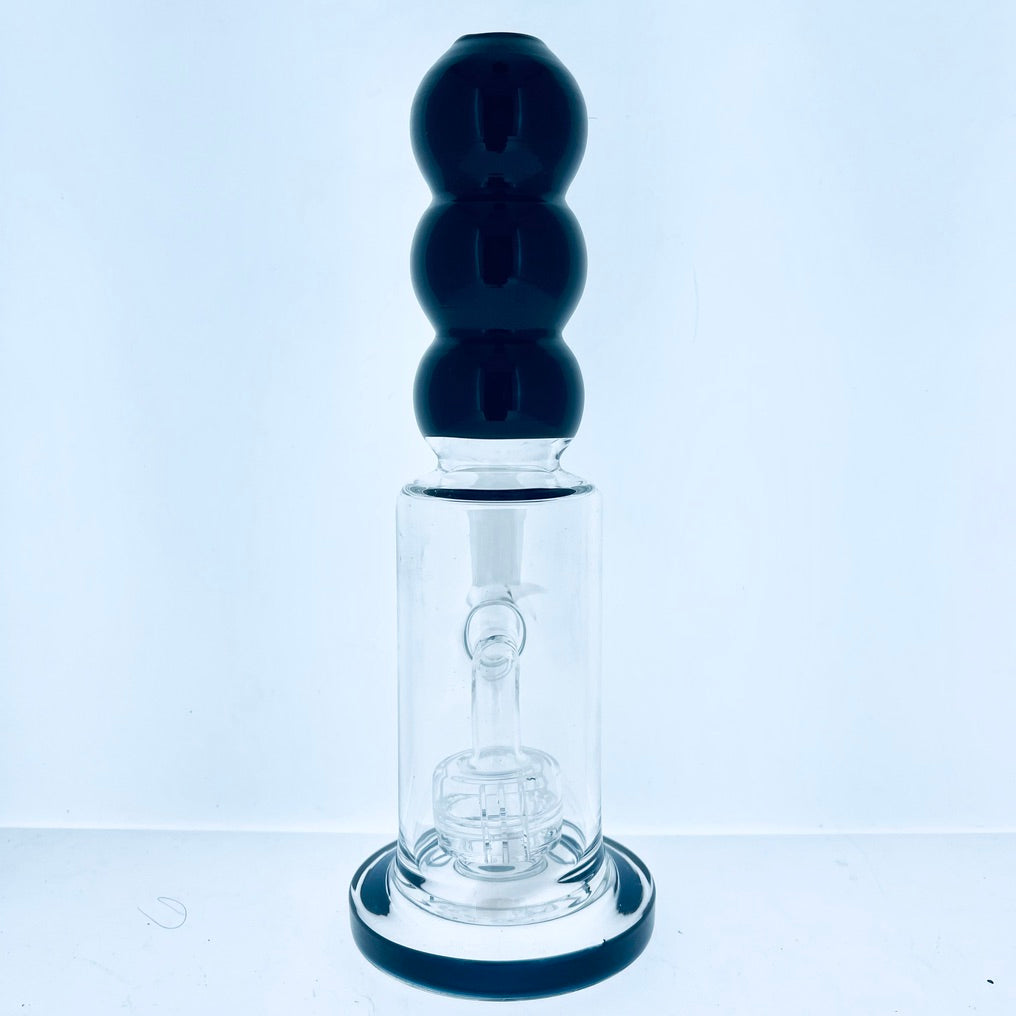 8.5" Stacked Bubble Rig w/ Perc