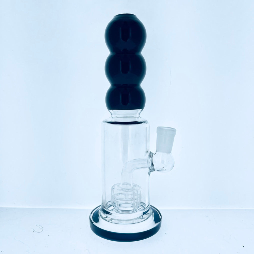 8.5" Stacked Bubble Rig w/ Perc