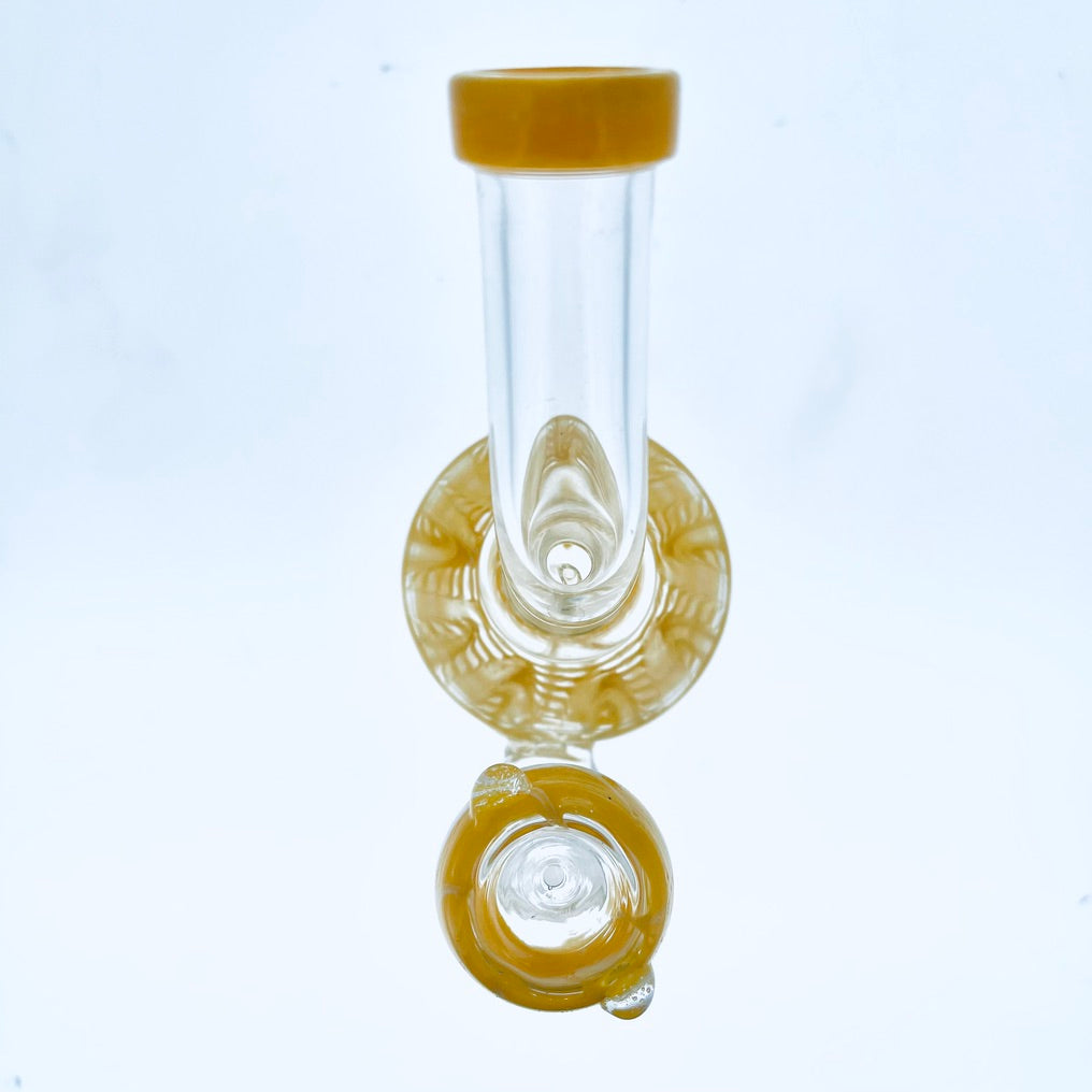 Bent Neck Color Swirl Rig 7"