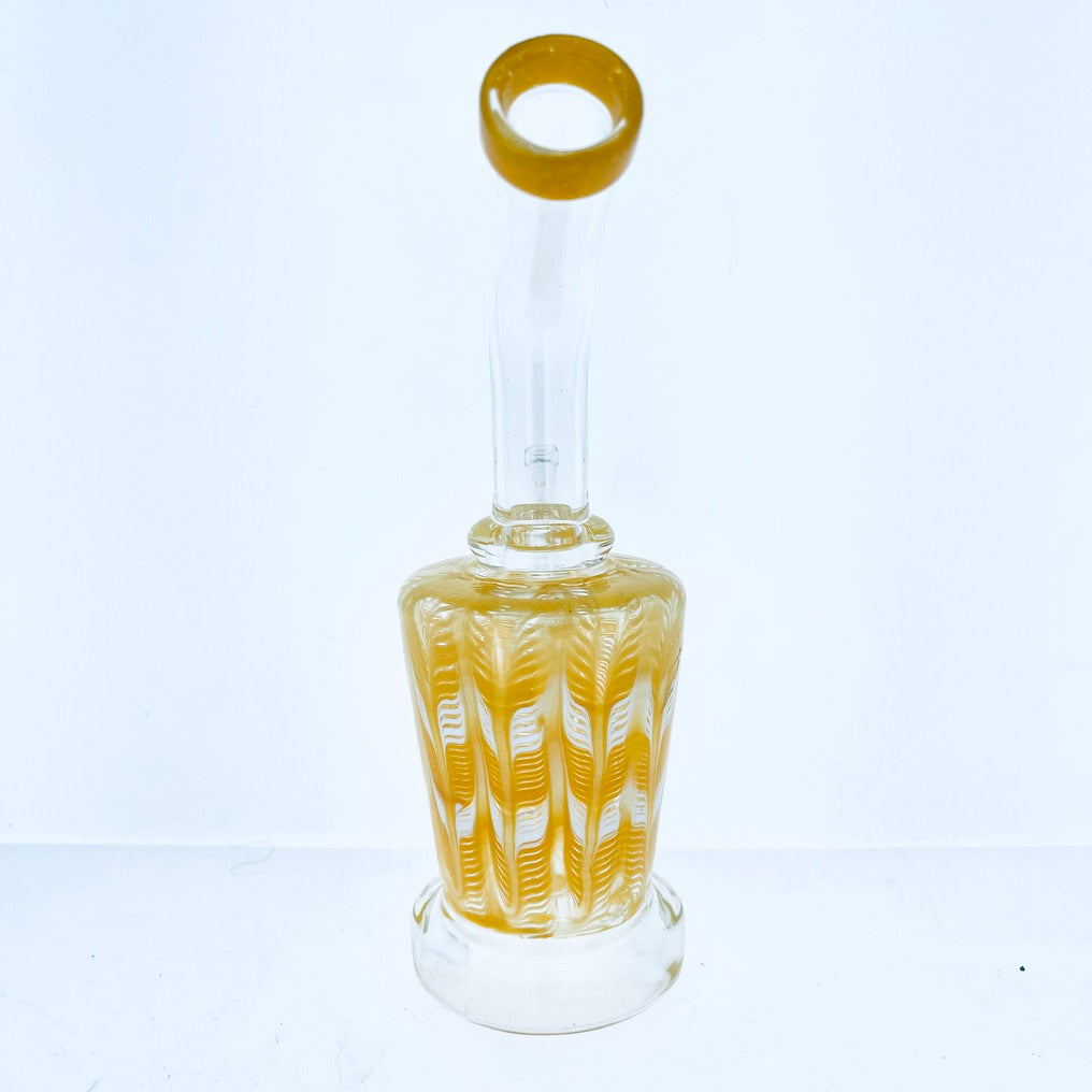 Bent Neck Color Swirl Rig 7"