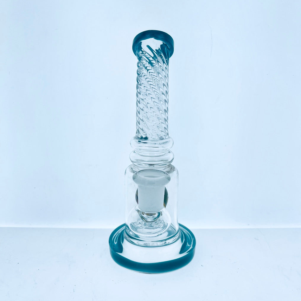 Curved Neck  Rig w/ Colorful Perc 6.5"