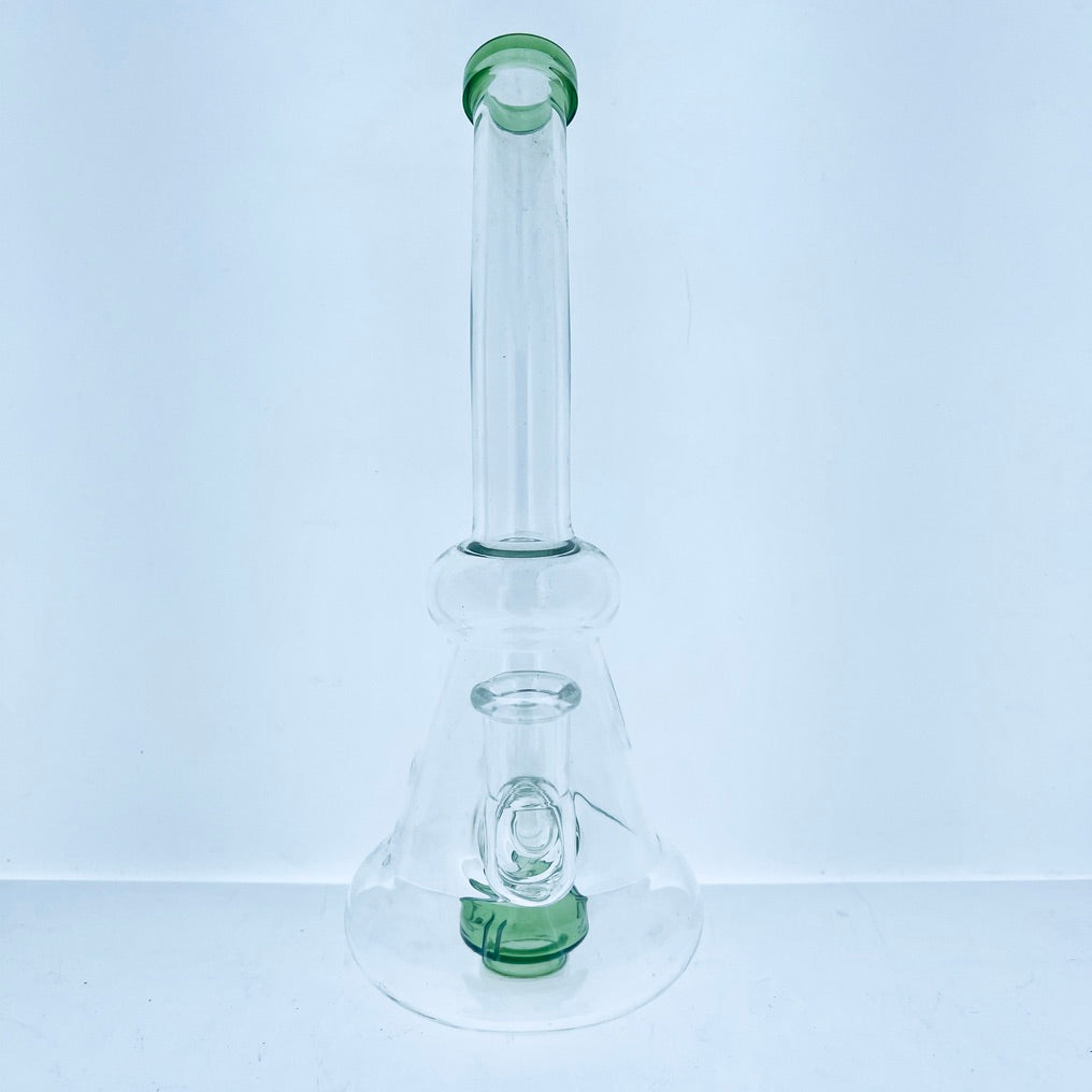 Curved Neck Colored Rig w/ Showerhead Perc