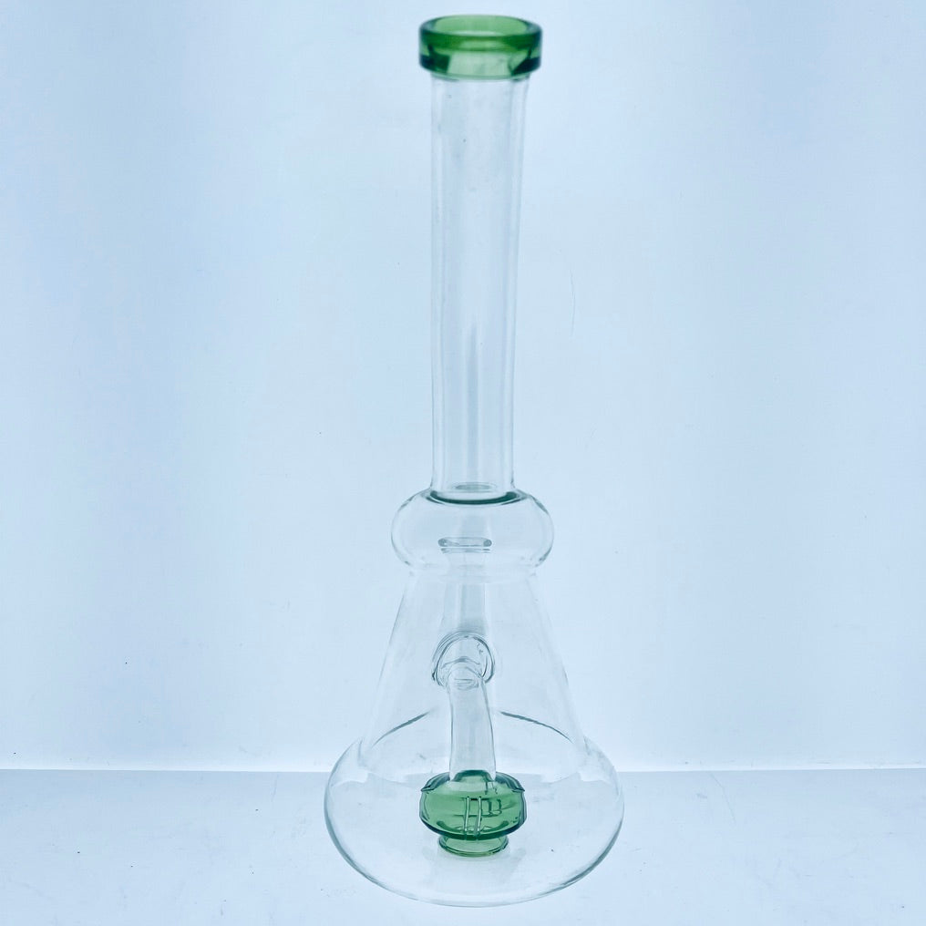 Curved Neck Colored Rig w/ Showerhead Perc