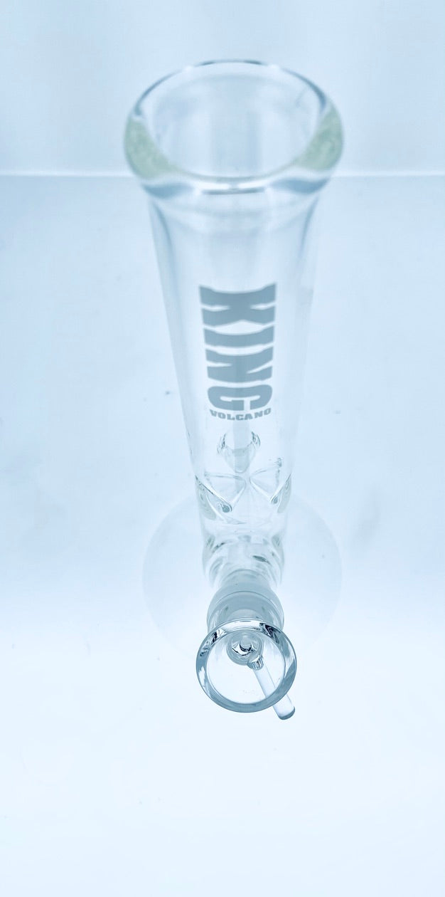 King Volcano Straight Tube w/ Ice Catch 10"
