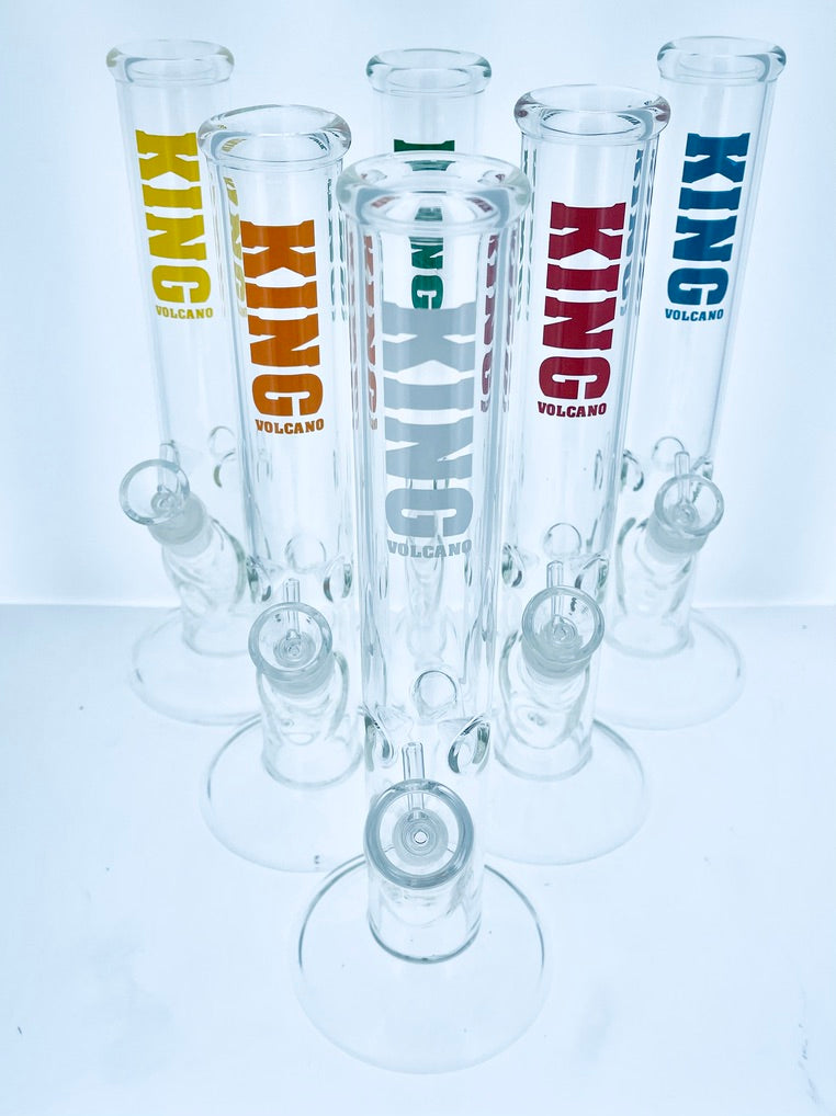King Volcano Straight Tube w/ Ice Catch 12"