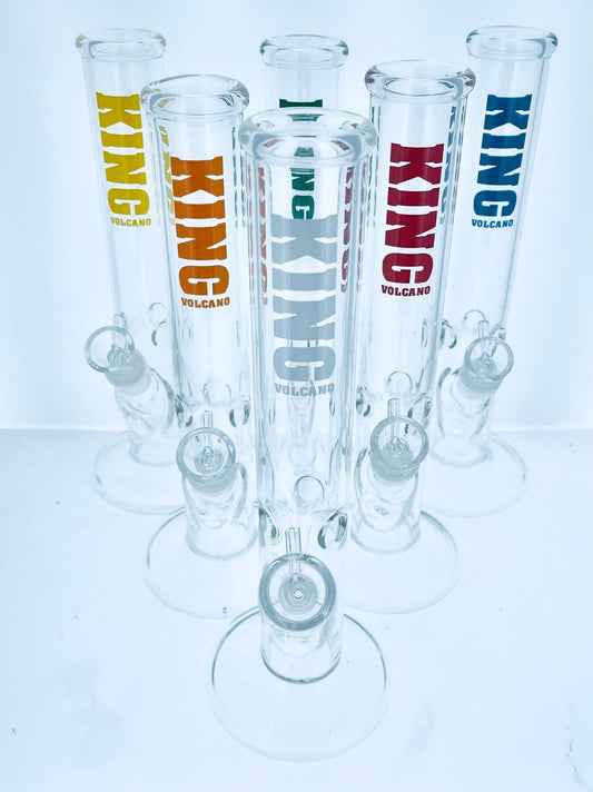 King Volcano Straight Tube w/ Ice Catch 12"