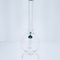 Bent Neck Bubble Water Pipe Assorted Colors 9.5"