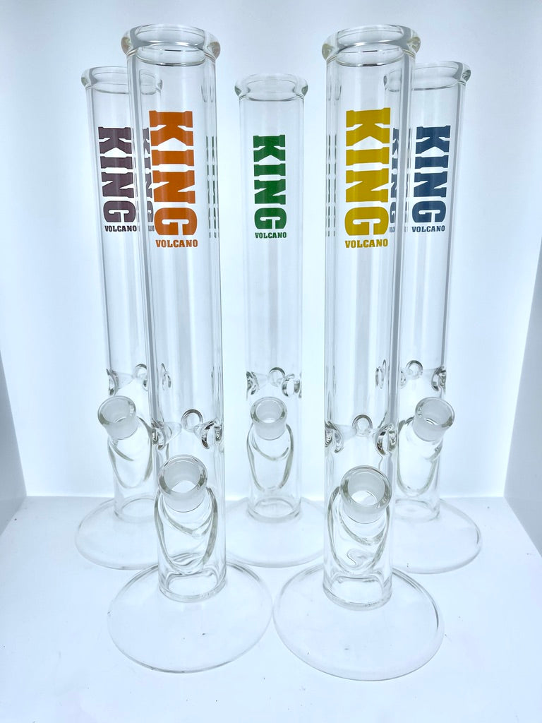 King Volcano Straight Tube w/ Ice Catch 15"