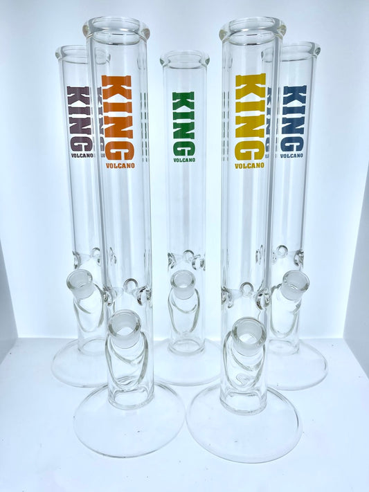 King Volcano Straight Tube w/ Ice Catch 15"