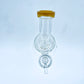 6" Colored Bell Rig w/ Color Accented Showerhead Perc