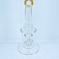 6" Colored Bell Rig w/ Color Accented Showerhead Perc