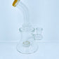 6" Colored Bell Rig w/ Color Accented Showerhead Perc