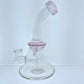 7.5" Bent Neck Rig w/ Showerhead Perc & Elephant Marble