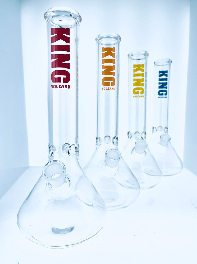 King Volcano Beaker w/ Ice Catch 12.5"