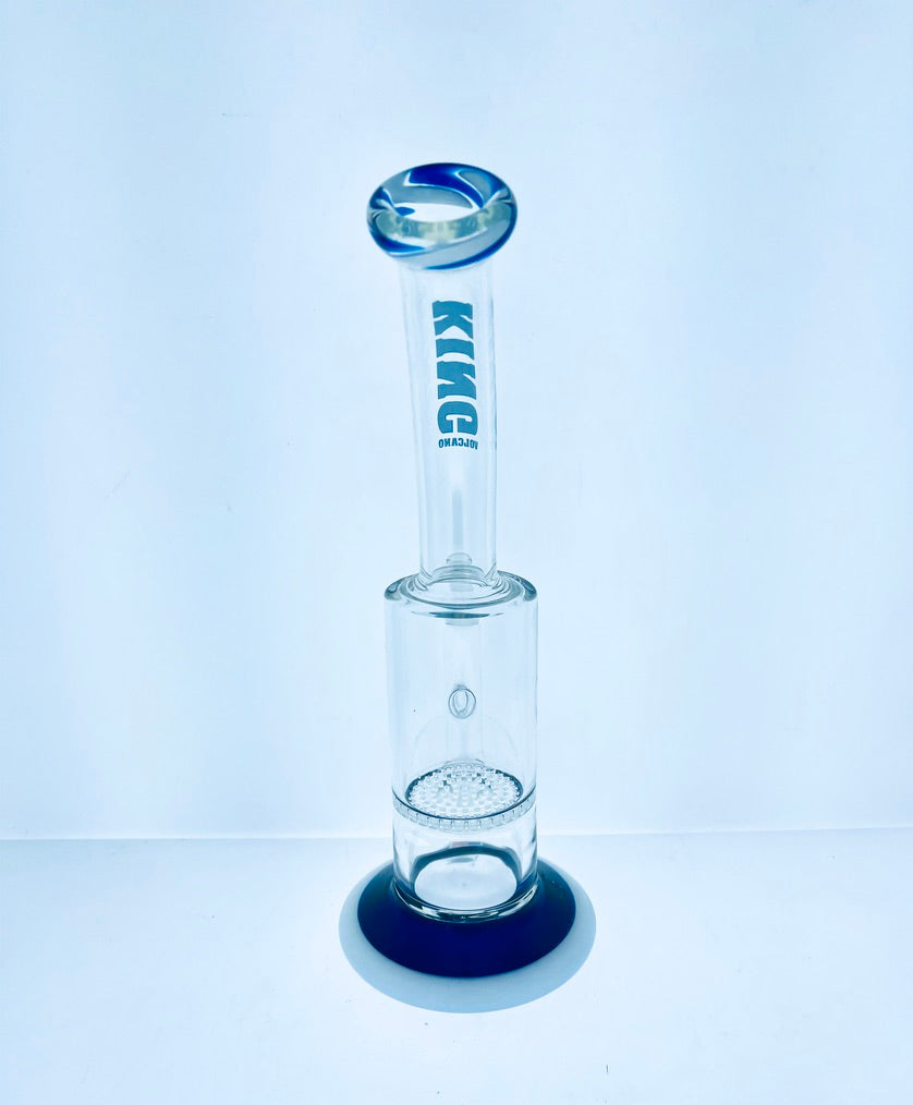 King Volcano Curved Neck w/ Honeycomb Perc 10.5"