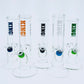 King Volcano 9mm Ice Catcher Tube Water Pipe Assorted Colors 8.5"